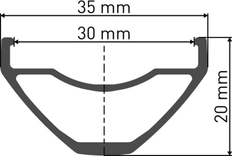Dt Swiss E 1900 30mm 29er 12x148mm Boost Rear MTB Wheel - Micro Spline-1