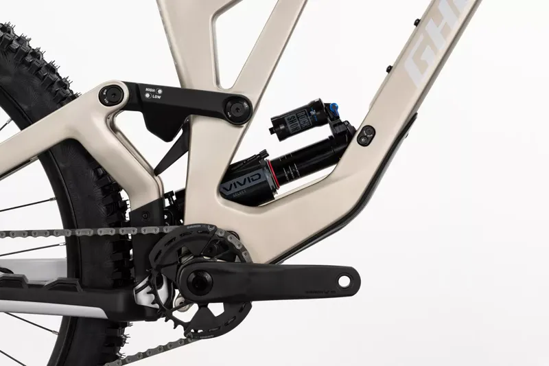 Ghost Poacha 2026 Carbon Full Suspension MTB - Coffee Dusty Desert-2