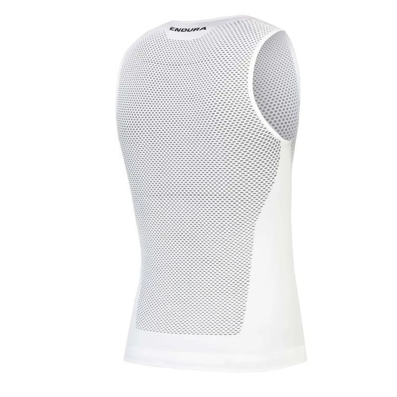 Endura Fishnet Sleeveless Baselayer II - White-1