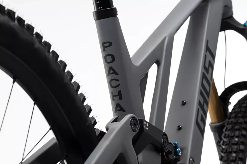 Ghost Poacha Pro 2026 Carbon Full Suspension MTB - Slab Grey-4