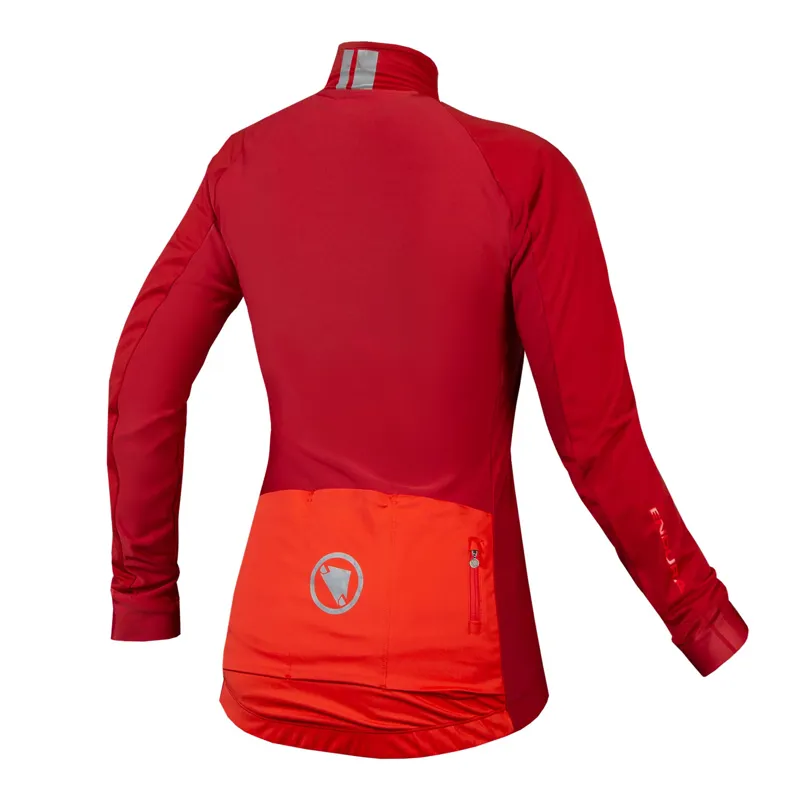 Endura FS260-Pro Jetstream Womens Long Sleeve Jersey II - Rust Red-1