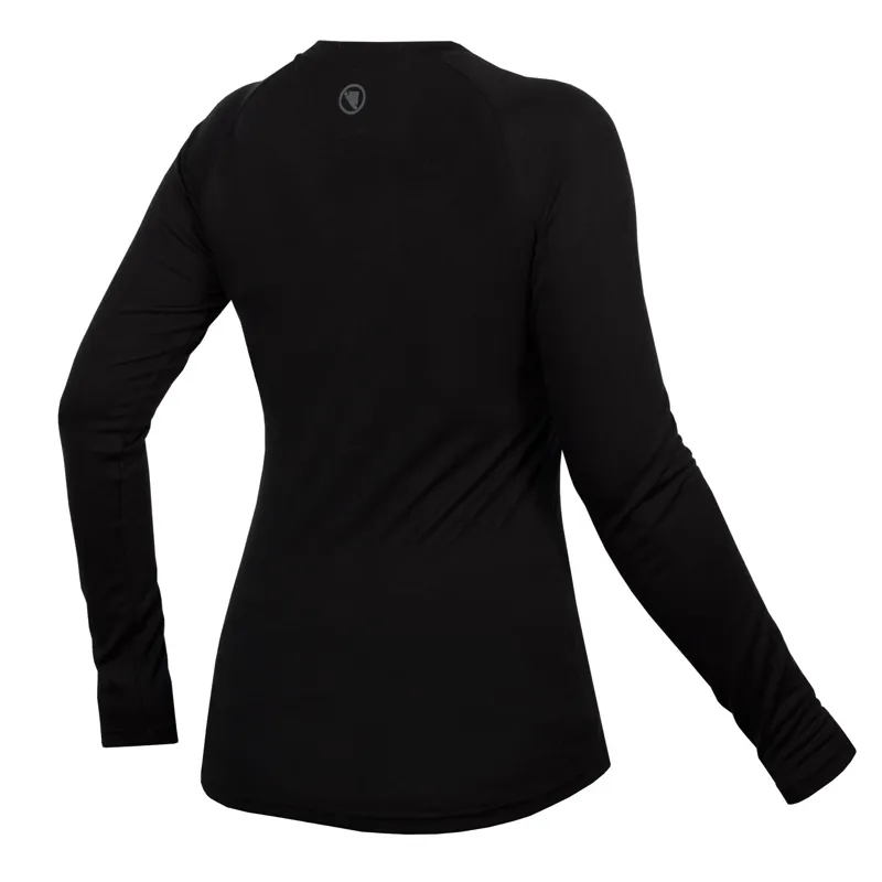 Endura BaaBaa Blend Women's Long Sleeve Baselayer - Black-1