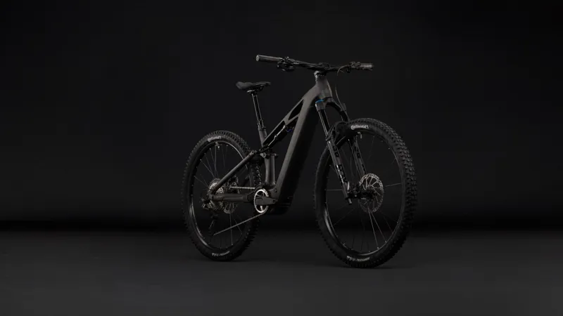 Cube Stereo Hybrid One44 HPC SLX 800wh 2027 Electric MTB - Blackline-1