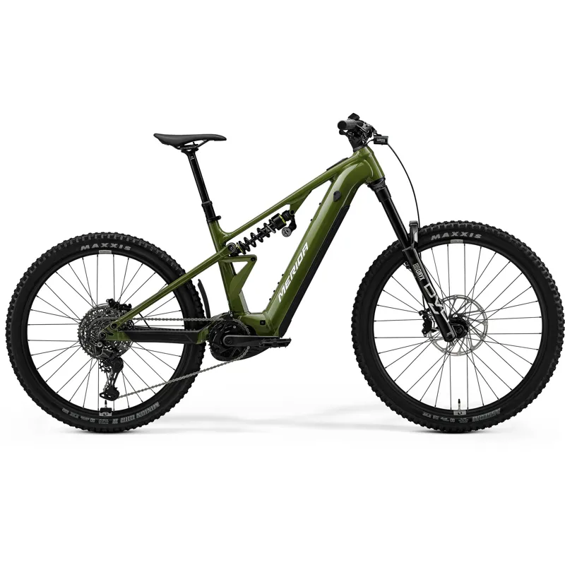 Merida eOne-Eighty FR 600 2026 Electric Full Suspension MTB - Anaconda Green