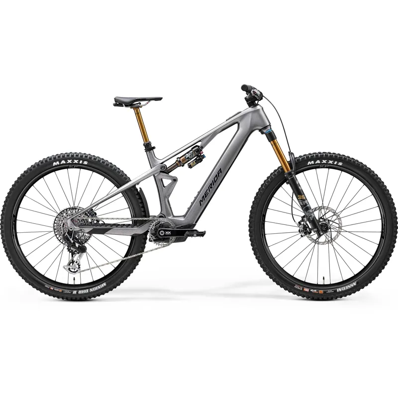 Merida eOne-Sixty SL 10K 2025 Electric Full Suspension MTB - Metal Grey