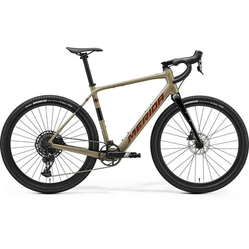 Merida eSilex+ 600 2026 Electric Gravel Road Bike - Oak Bork