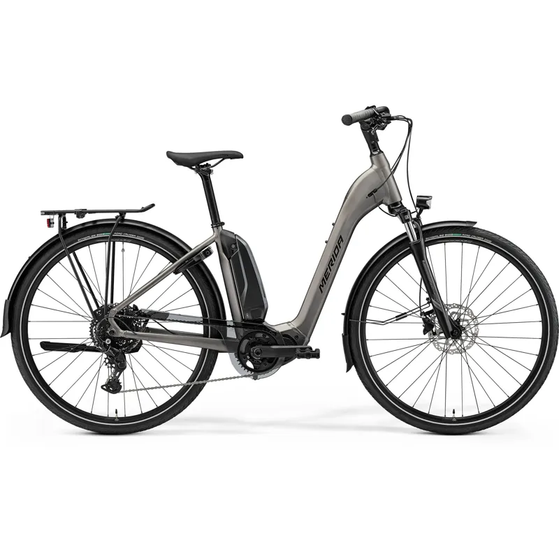 Merida eSpresso City 300 EQ SE 2026 Electric Hybrid Bike - Warm Slate Grey