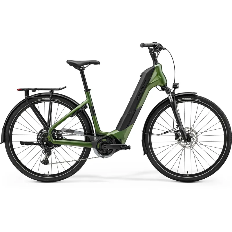 Merida eSpresso City 400 EQ 2026 Electric Hybrid Bike - Fog Green