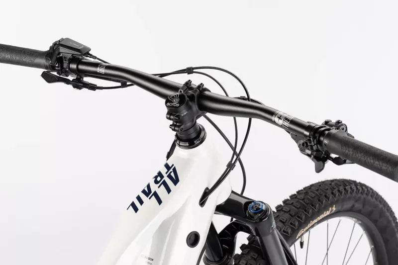 Haibike Alltrail 8 27.5/29er 2025 Electric Mountain Bike - White/Blue-4
