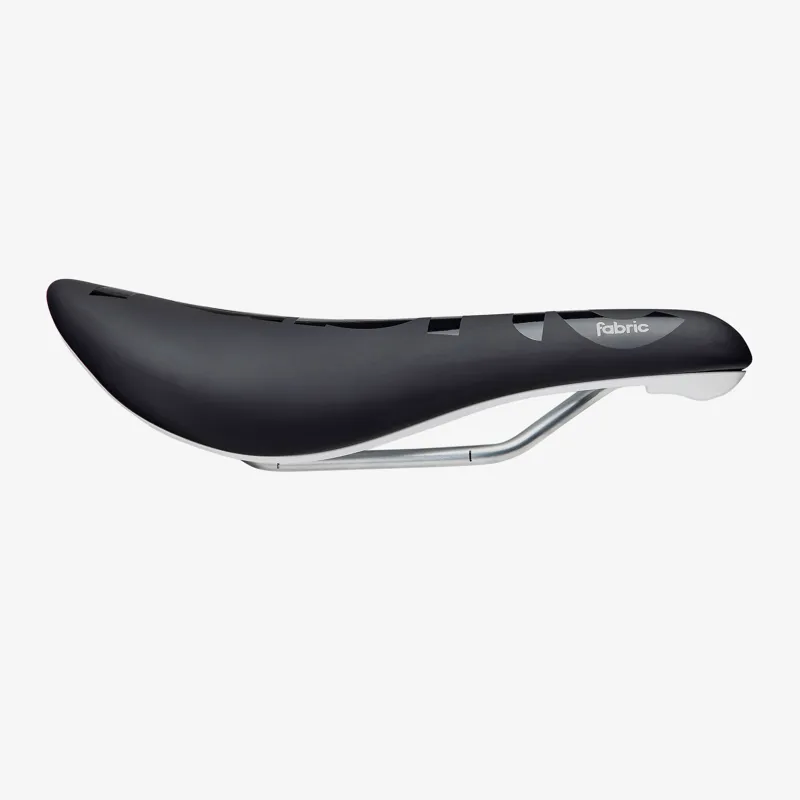 Fabric Magic Elite Team Saddle - 142mm - Black/White-1