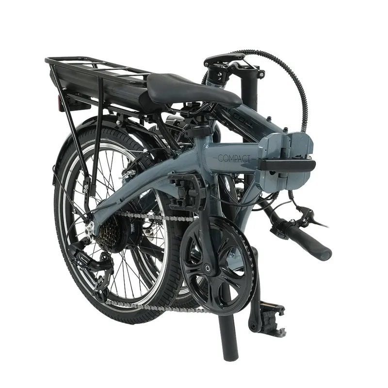 Falcon Compact 20w 2026 Electric Folding Bike - Grey-2