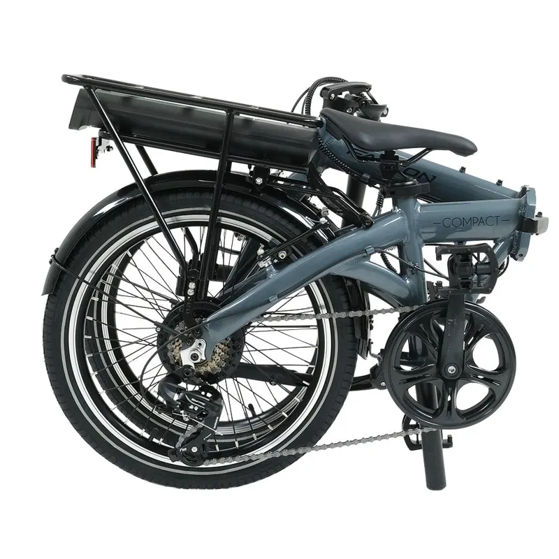 Falcon Compact 20w 2026 Electric Folding Bike - Grey-3