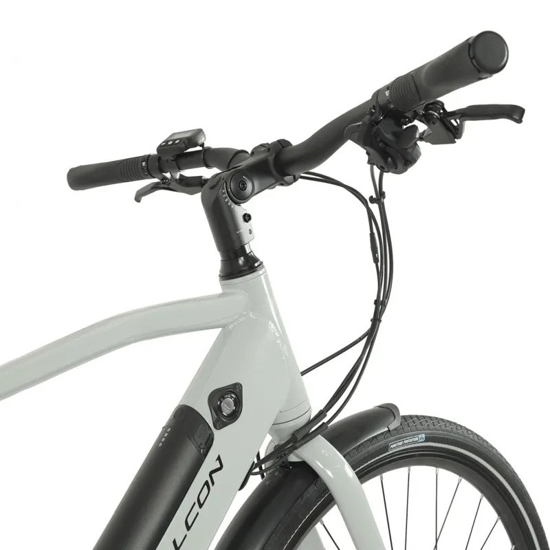 Falcon Liberty Crossbar 2026 Electric Hybrid Bike - Primer Grey-2