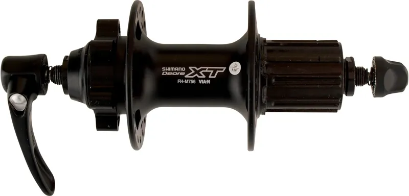 Shimano FH-M756 Deore XT 6-bolt Disc Q/R Freehub - 36 Hole - Shimano HG