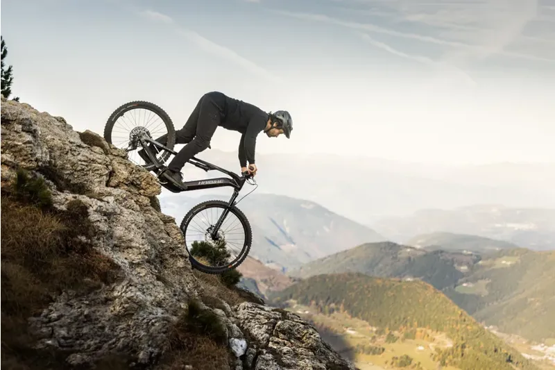 Haibike Allmtn CF 9 27.5/29er 2025 Electric Mountain Bike - Black/Platinum-1