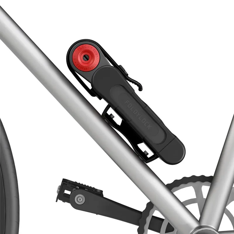 Seatylock Foldylock Classic Silver Rated Folding Bike Lock - Black-2