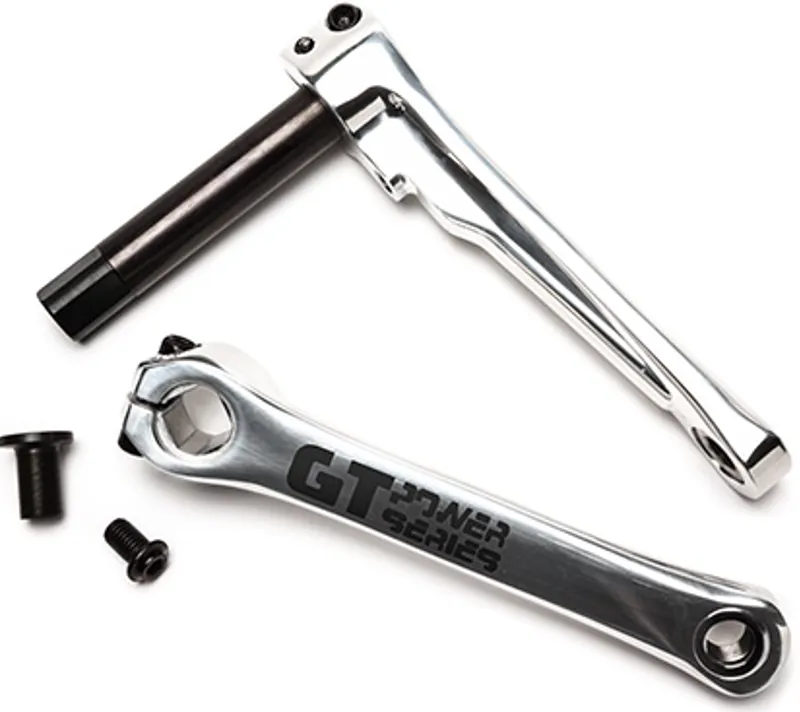 GT Power Series Alloy BMX 22mm Crank Set - 175mm Arm - Black