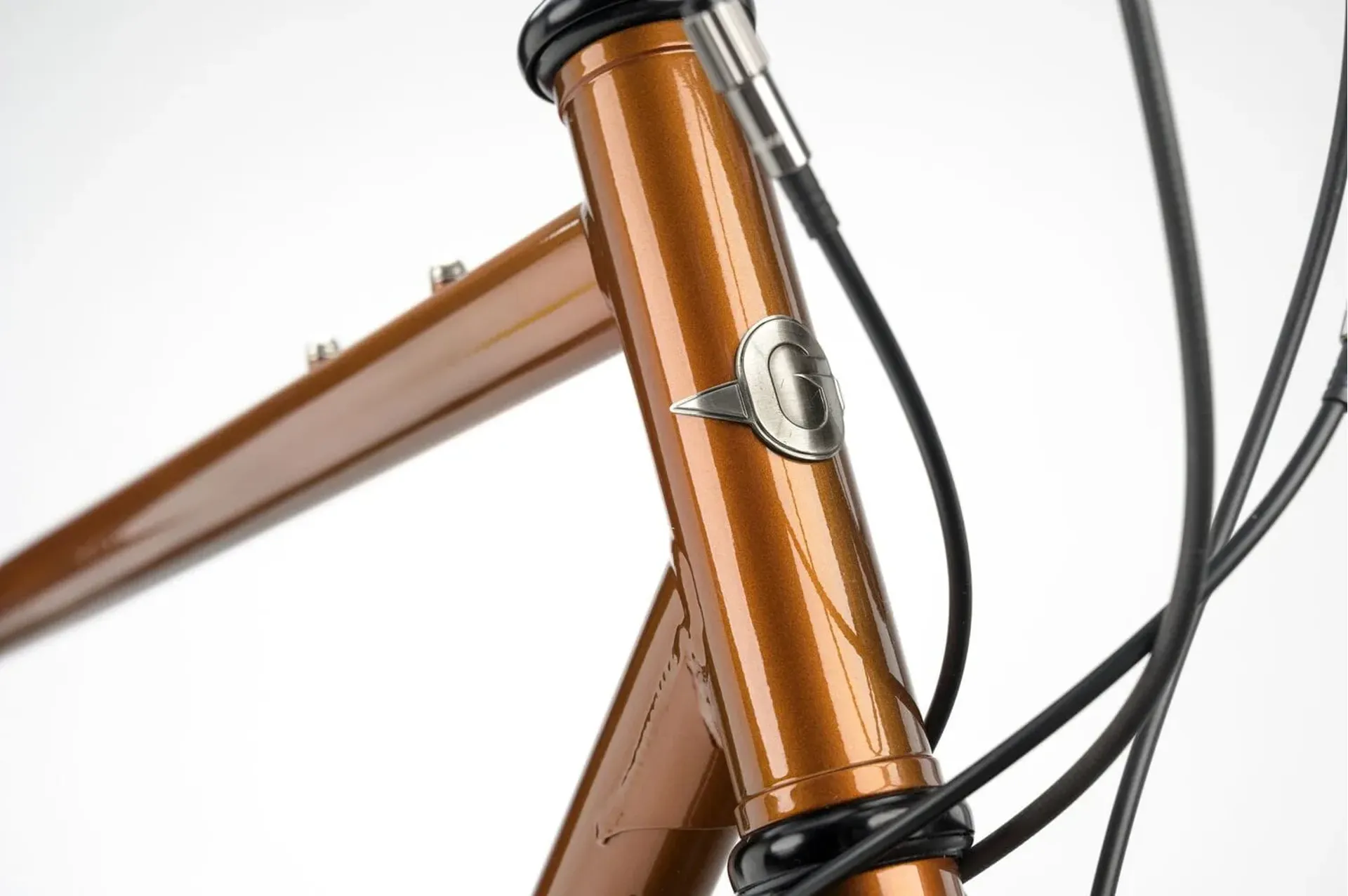 Copper bike frame sale