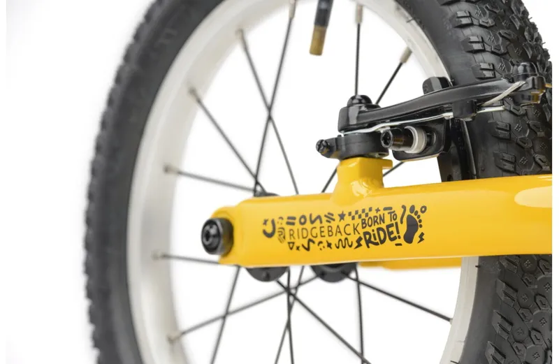 Ridgeback Scoot XL 14w 2026 Kids Balance Bike - Yeehaw Yellow-3