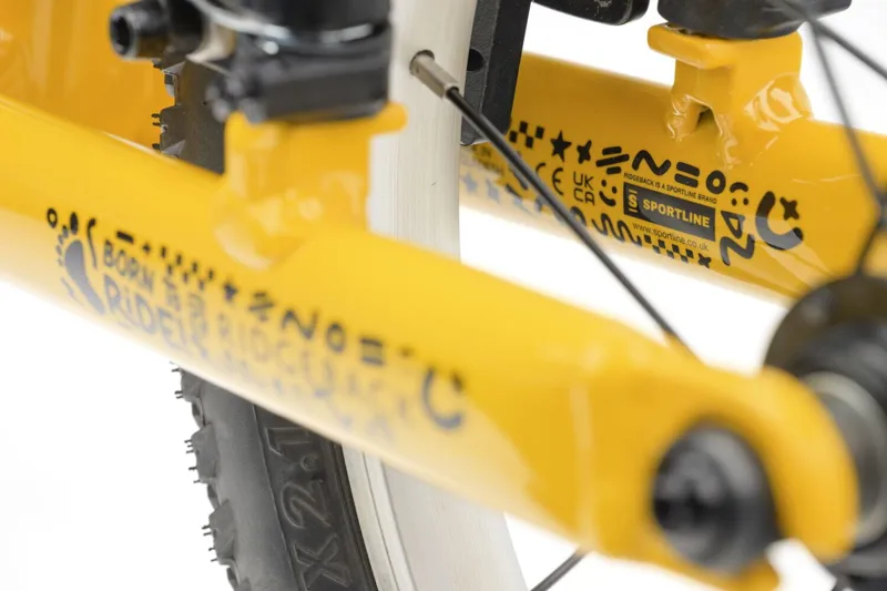 Ridgeback Scoot XL 14w 2026 Kids Balance Bike - Yeehaw Yellow-7