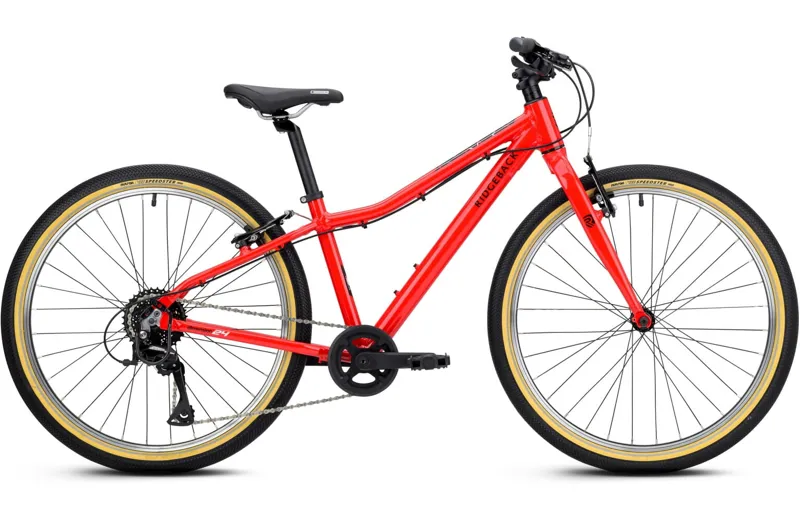 Ridgeback Dimension 24 2026 Kids Bike - Racer Red