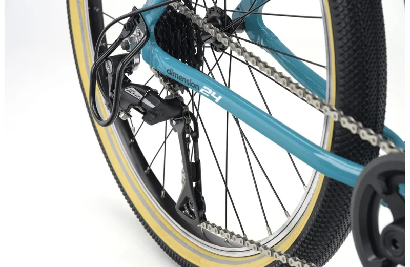 Ridgeback Dimension 24 2026 Kids Bike - Turbo Teal-7