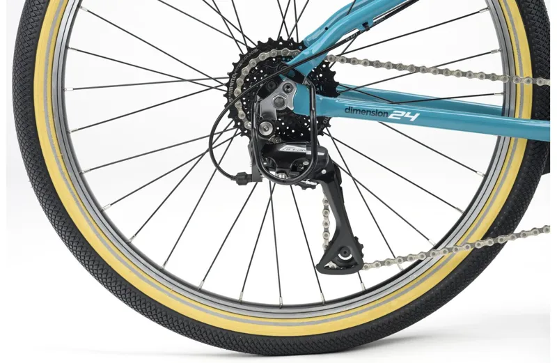 Ridgeback Dimension 24 2026 Kids Bike - Turbo Teal-10