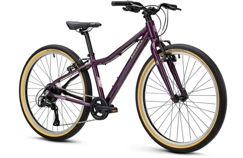 Ridgeback Dimension 24 2026 Kids Bike - Vanquish Violet-1
