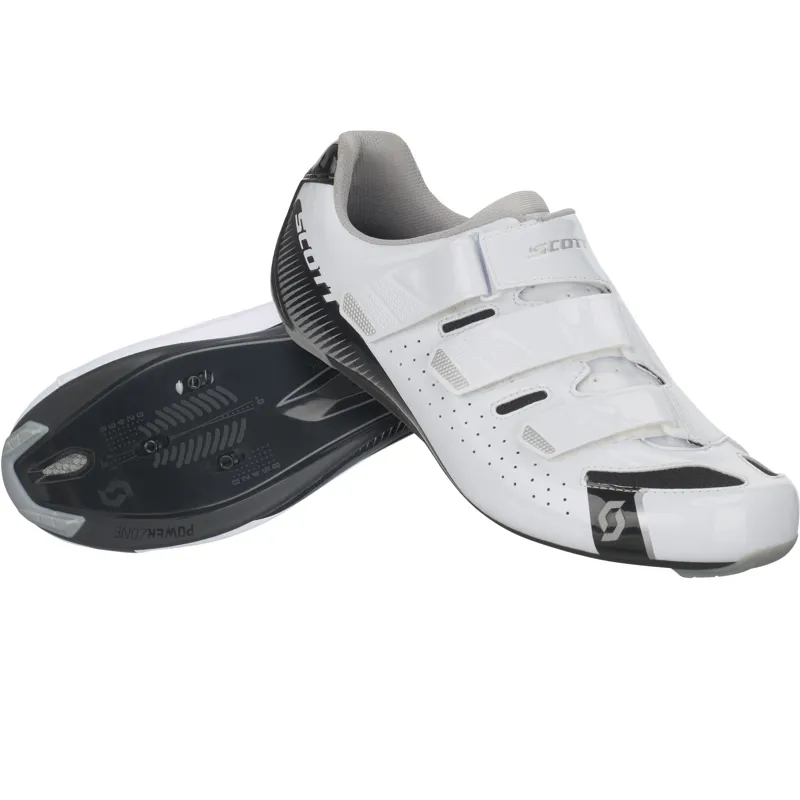 Scott Road Comp Womens Shoes - Gloss White/Gloss Black