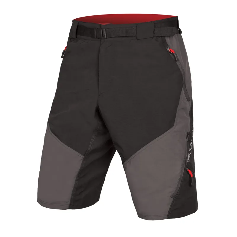 Endura Hummvee II Men's Baggy Shorts with Liner - Grey