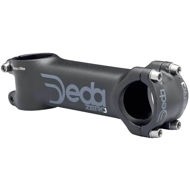 Deda Zero Alloy Stem - Black on Black