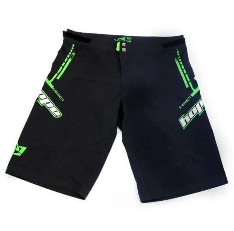 Hope Impact Freeride Shorts - Black/Green