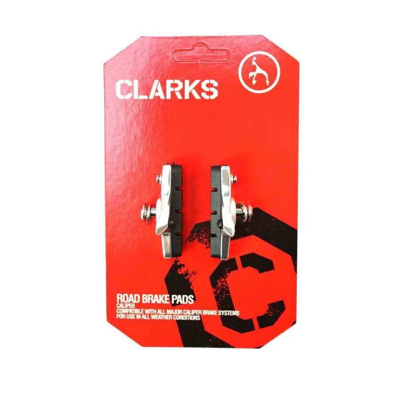 Clarks Road Brake Pads For All Major Road Brake Systems 52mm Black