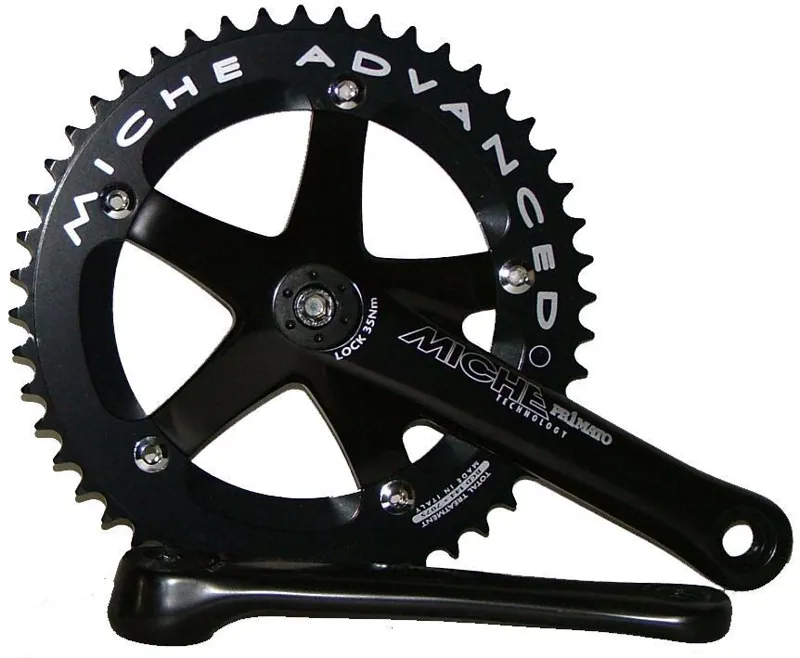 Miche Primato Advanced Track Chainset - Black