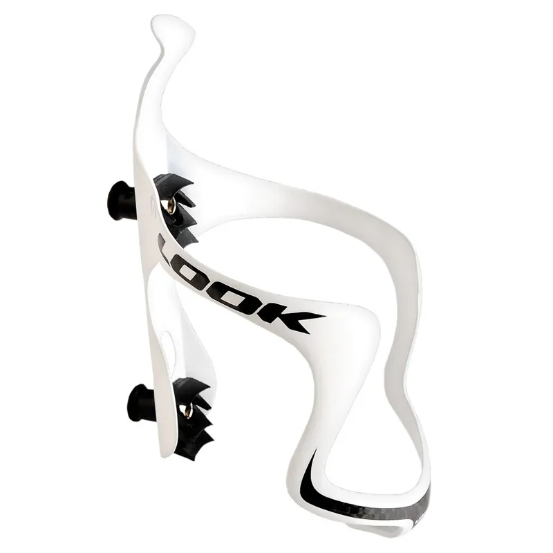 Look HR Carbon Water Bottle Cage - White - 34g