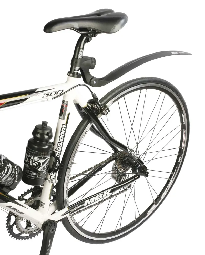 Zefal Swan Rear Road Mudguard - Black - Rear-1