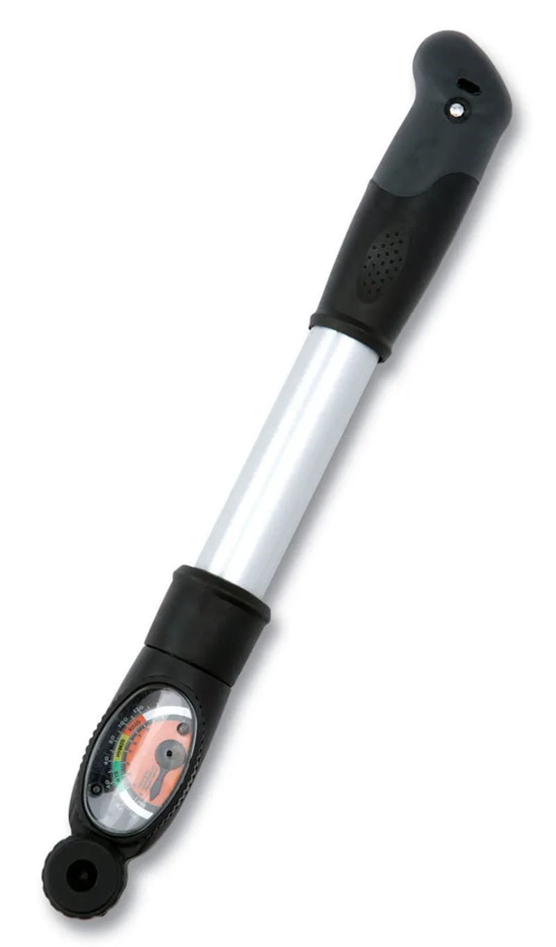 Raleigh 2 Way Alloy Mini Pump with Gauge