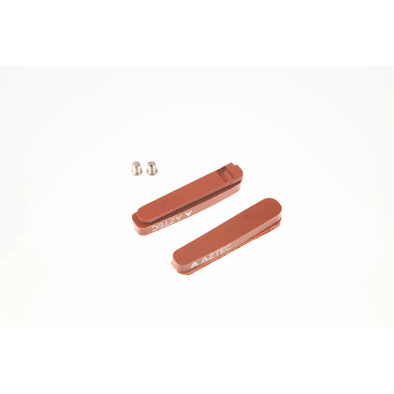Aztec Road Insert Brake Blocks Carbon Compound - Pair