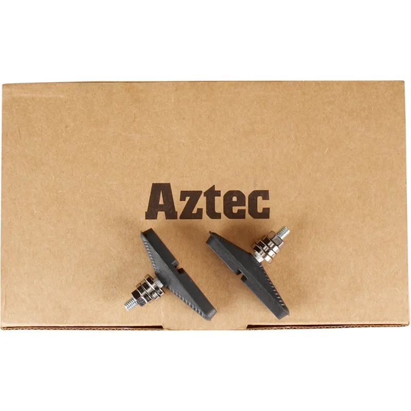 Aztec Control Block Brake Blocks For Road Calliper - Black - Pair