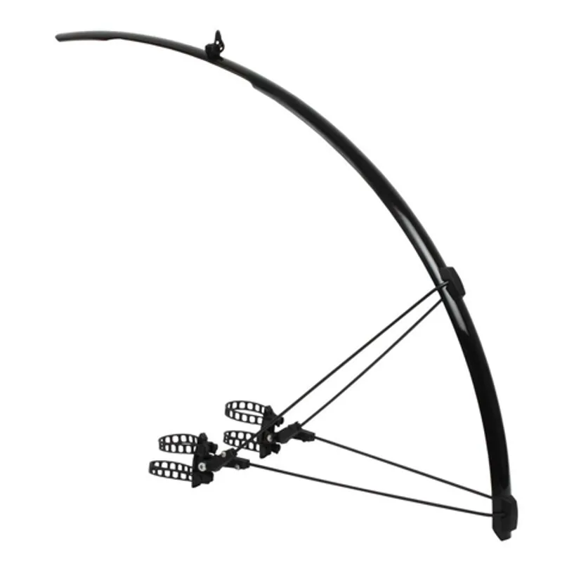 Zefal Shield R30 Road Strap-On Mudguard Set - Black