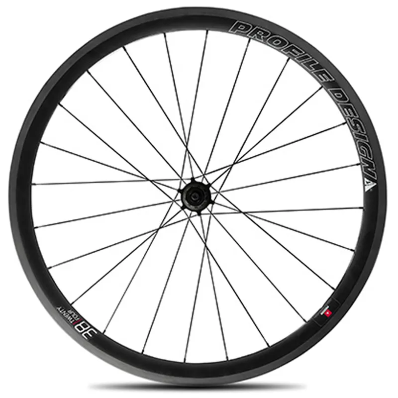 Profile Design 38 Twenty Four Full Carbon Clincher Wheel - Rear