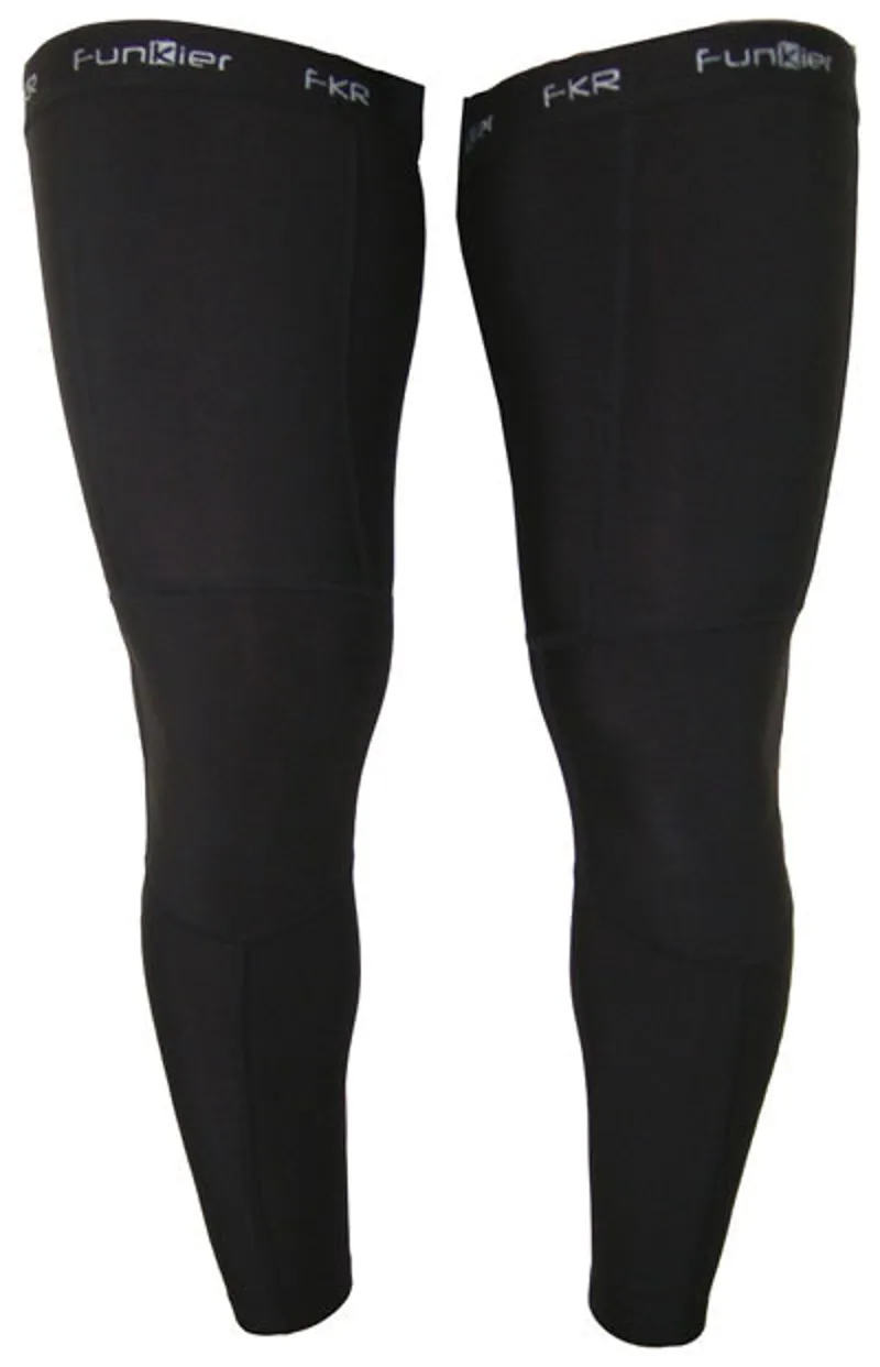 Funkier Garray LW03 Winter Thermal Leg Warmers - Black