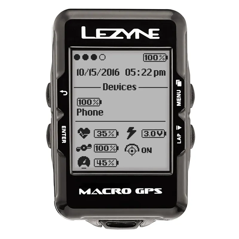 Lezyne Macro GPS Navigate Computer - Standard Unit