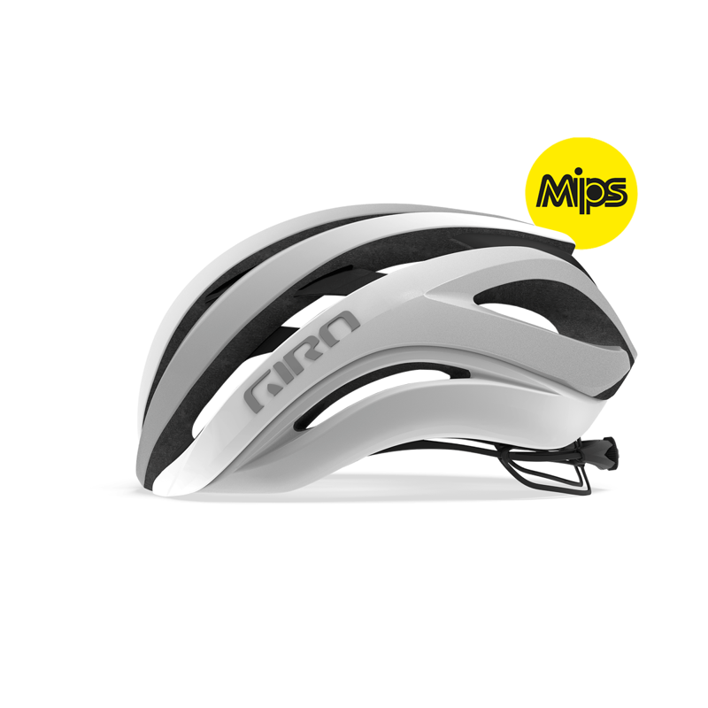 Giro Aether MIPS Road Helmet - Matte White/Silver-1