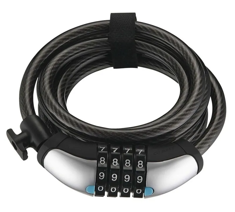 Giant Surelock Flex Combo Coil 10 Comination Cable Lock - 10mm