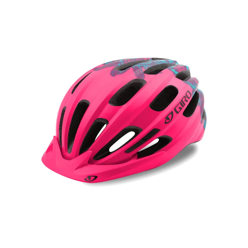 Giro Hale Youth/Junior Helmet - Matt Bright Pink - One Size 50-57cm