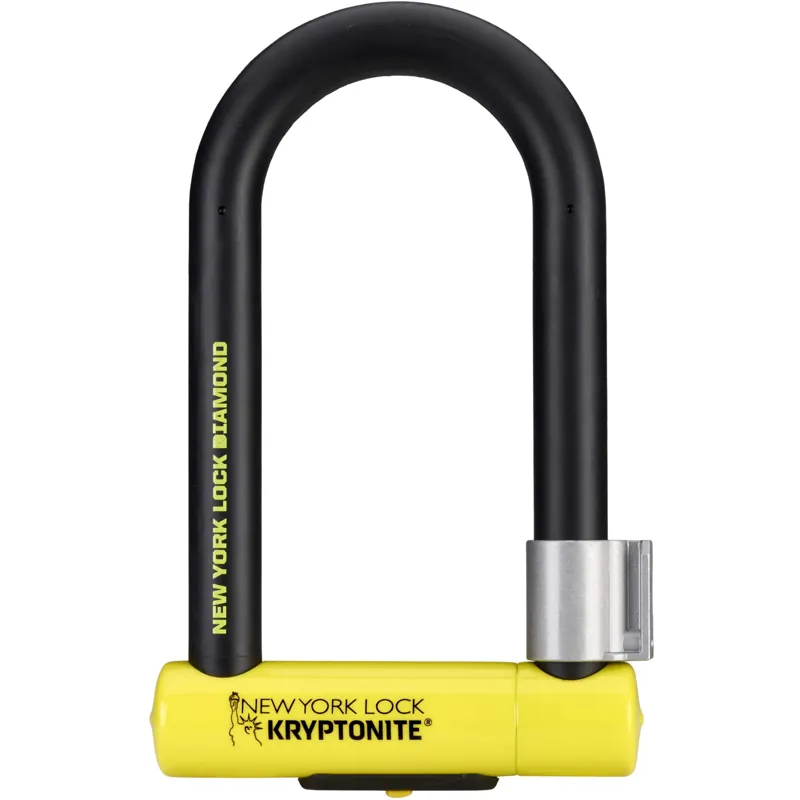 Kryptonite New York Diamond Angle Grinder Resistant U-Lock Sold Secure Diamond