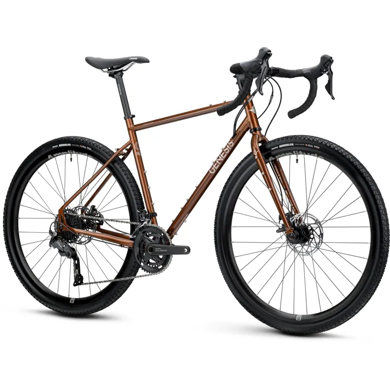 Genesis Croix De Fer 10 2026 Gravel Road Bike - Bronze Jovi-1