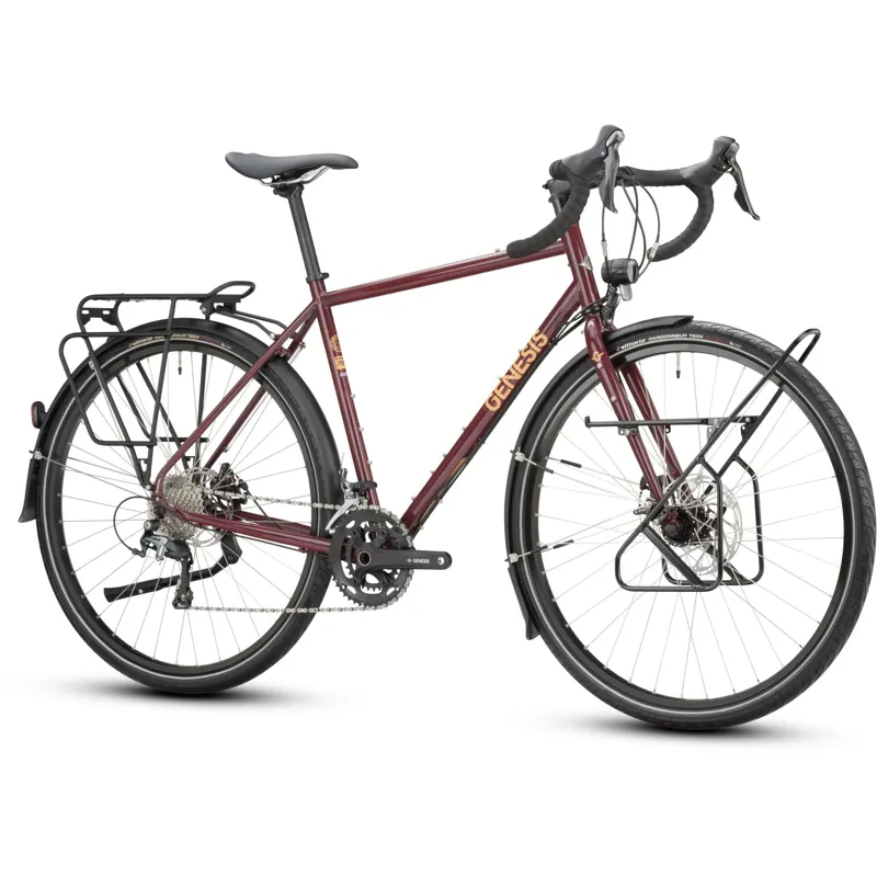 Genesis Tour De Fer 40 2025 Touring Bike - Queen Crimson-1