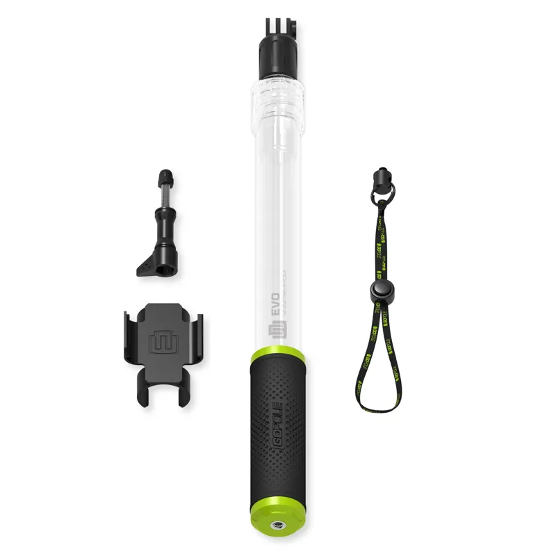GoPole Evo - Transparent Floating Extension Pole for GoPro Cameras
